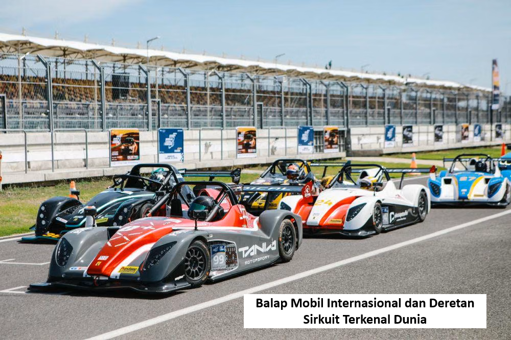 Balap Mobil Internasional dan Deretan Sirkuit Terkenal Dunia